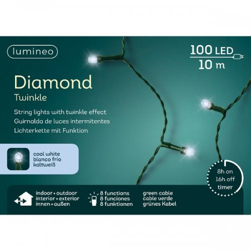 Гирлянда светодиодная DIAMOND 10м