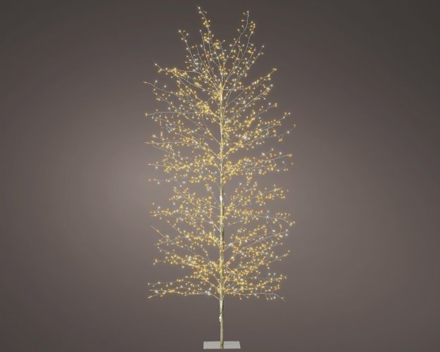 Светодиодное дерево LUMINEO 180 см классический теплый/теплый белый