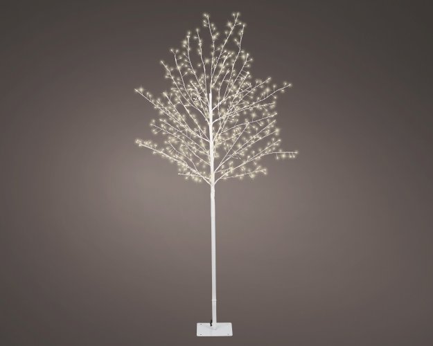 Светодиодное дерево LUMINEO 150 см белый/теплый белый