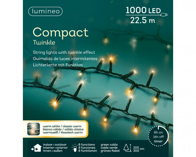 Гирлянда светодиодная COMPACT LUMINEO 22.5 м