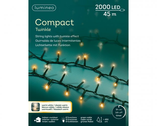 Гирлянда светодиодная COMPACT LUMINEO 45 м