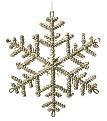 Ёлочное украшение SHISHI Снежинка 15,5cm