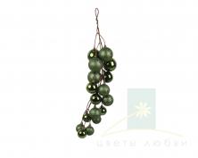 Гроздь елочная DECORIS 45 см  pine green
