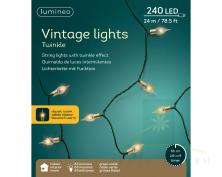 Гирлянда LUMINEO Винтажная 2390см 240LED green/classic warm