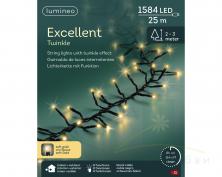Гирлянда светодиодная EXCELLENT LUMINEO 25м мягкое золото