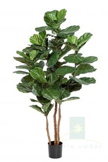 Искусственное дерево Фикус Эластика Нитида 190 см (Ficus Elastica Nitida)