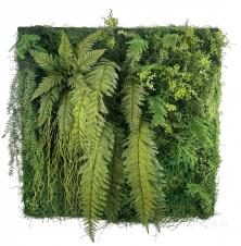 Панель из искусственных растений 100×100 см — декоративное озеленение