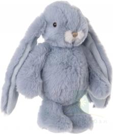 Мягкая игрушка Кролик Юный Канини 22см голубой перламутр