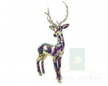 Фигура новогодняя Олень 55см