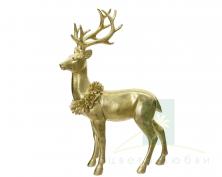 Фигура новогодняя Олень 39см
