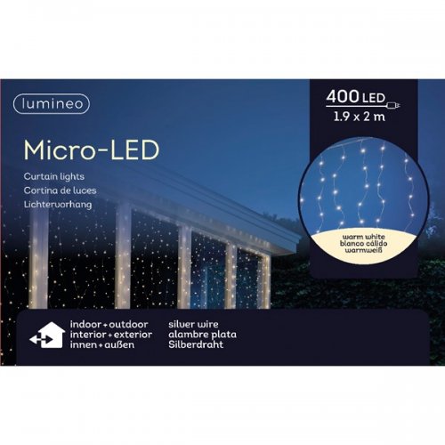 Гирлянда Микро-LED занавес 190смх200см