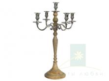 Подсвечник декоративный на 5 свечей 60 см