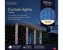 Гирлянда светодиодная LED занавес LUMINEO 200х200 см
