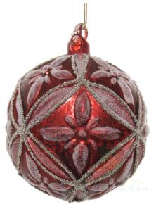 Ёлочное украшение SHISHI  Floral 10см